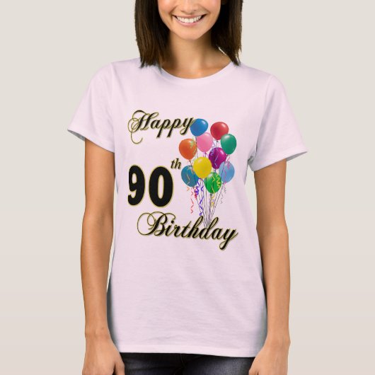 Joyeux T-shirt 90e anniversaire (Devant)