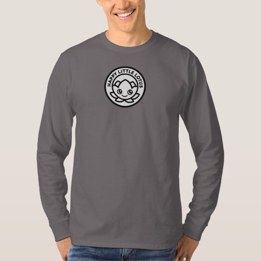 Joyeux T-shirt à manches longues Lotus (Devant)