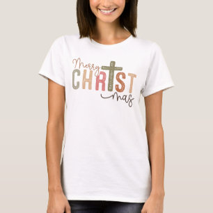 Joyeux T-shirt chrétien Noël