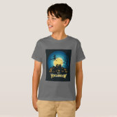 Joyeux T-shirt costume Halloween (Devant entier)