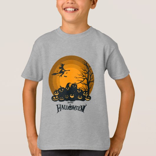 Joyeux T-shirt costume Halloween (Devant)