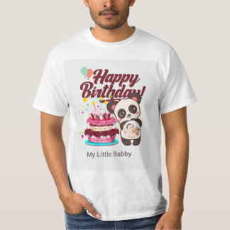 Joyeux t-shirt d'anniversaire