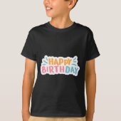 Joyeux T-shirt d'anniversaire (Devant)