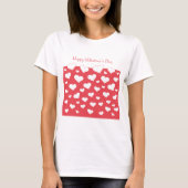 Joyeux T-shirt de design de jour de Valentines (Devant)