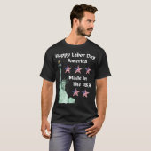 Joyeux T-shirt de la Fête du Travail (Devant entier)