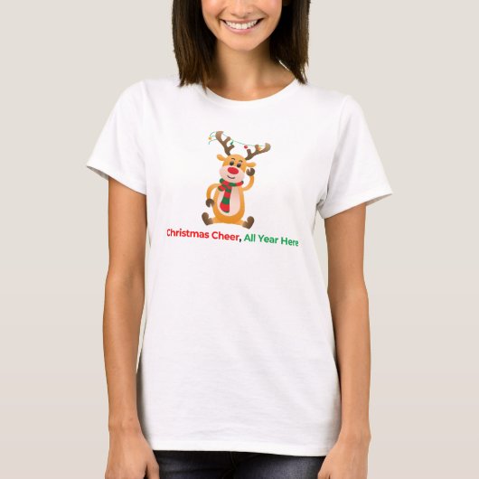 Joyeux T-shirt de Noël (Devant)