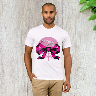 Joyeux T-Shirt de Noël Bow Mens