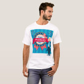 Joyeux T-shirt du président (Devant entier)