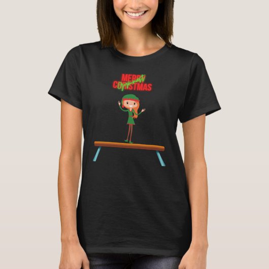 Joyeux T-shirt Elf Gymnast (Devant)