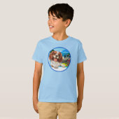 Joyeux T-shirt enfant chiot (Devant entier)