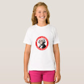 Joyeux T-shirt filles George Washington (Devant entier)