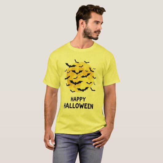 Joyeux T-shirt Halloween (Devant entier)