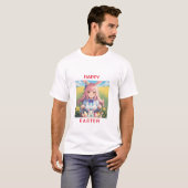 Joyeux T-shirt homme de Pâques (Devant entier)