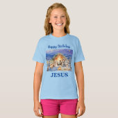 Joyeux T-shirt Jésus anniversaire (Devant entier)