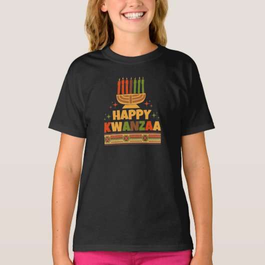 Joyeux T-shirt Kwanzaa (Devant)