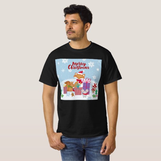 Joyeux T-shirt Noël (Devant entier)