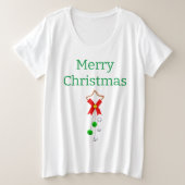 Joyeux T-shirt Noël (Design devant)