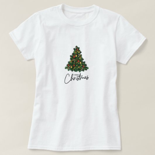 joyeux t-shirt noël (Design devant)
