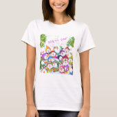 Joyeux T-shirt Noël des Snowmans (Devant)