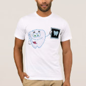 Joyeux T-Shirt pour hommes à dents blanches (Devant)
