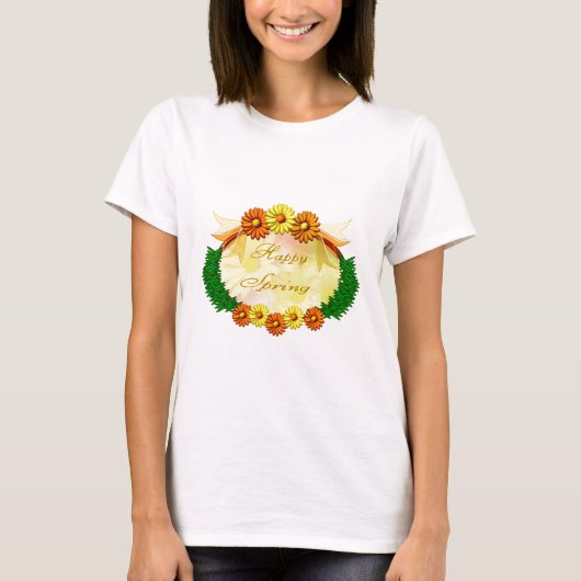 Joyeux T-shirt Printemps (Devant)