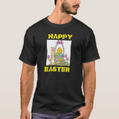 Joyeux T-shirt Rabbit de Pâques (Devant)