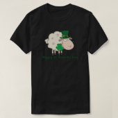 Joyeux T-shirt Saint Patrick's Day Sheep Clover (Design devant)