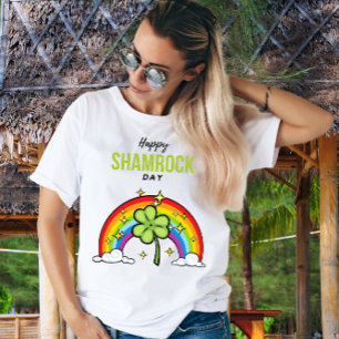 Joyeux T-shirt Shamrock Day