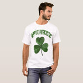 Joyeux T-shirt Shamrock de la Saint Patrick (Devant entier)
