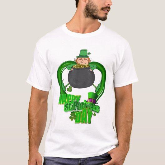 Joyeux T-shirt St. Patrick's Day (Devant)