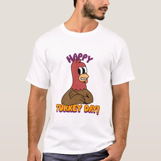 Joyeux T-shirt Turquie Thanksgiving (Devant)