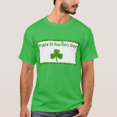 Joyeux T-shirt vert de la Saint Patrick (Devant)