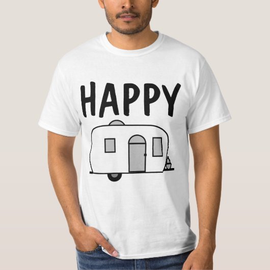 Joyeux T-Shirts Camper, CAMPING (Devant)