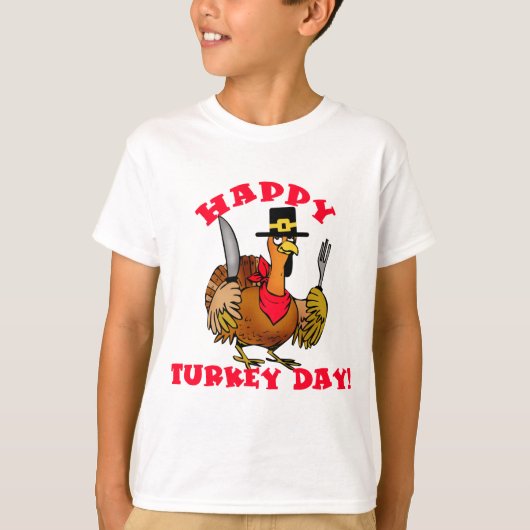 Joyeux T-shirts de la fête de la Turquie, Sweat -  (Devant)