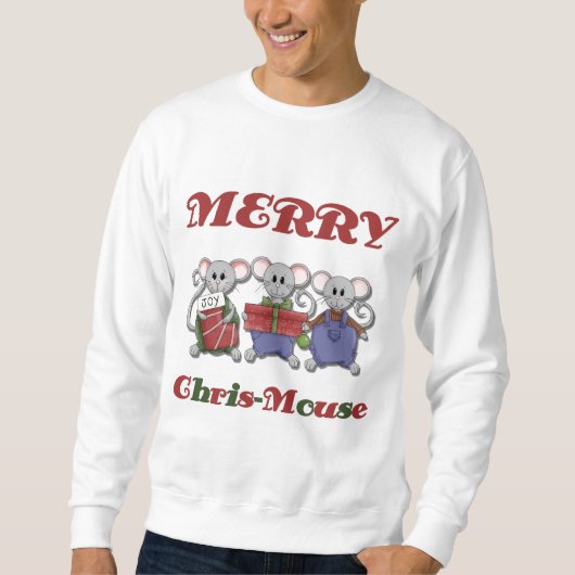 Joyeux T-shirts et cadeaux Chris-Mouse (Devant)