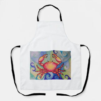Joyeux tablier de crabe