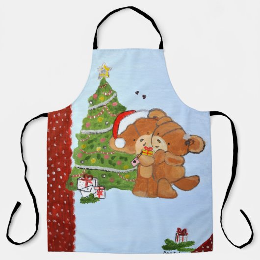 Joyeux tablier de Noël (Recto)