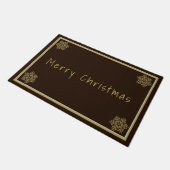 Joyeux tapis de portes de Noël (Incliné)