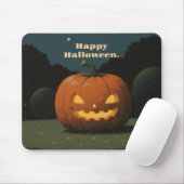 Joyeux tapis de souris Halloween (Avec souris)