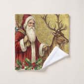 Joyeux temps de Noël (Gant de toilette)