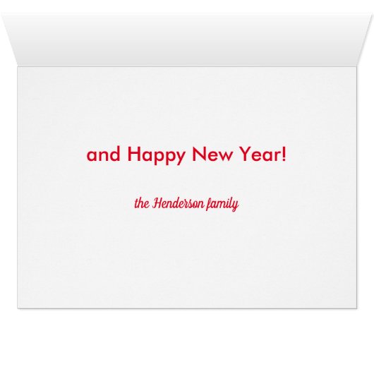 Joyeux texte en 3D de Noël avec un libellé intérie (Intérieur Horizontal (Bas))