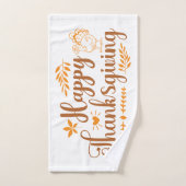 Joyeux Thanksgiving (Serviette à main)