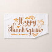 Joyeux Thanksgiving (Serviette à main)