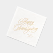 Joyeux Thanksgiving simple script élégant (Gauche)