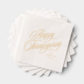 Joyeux Thanksgiving simple script élégant (Insitu (empilé))