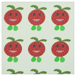 Joyeux Tissu d'artisanat de tomates