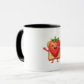 Joyeux toast à la fraise de la Mug (Devant gauche)