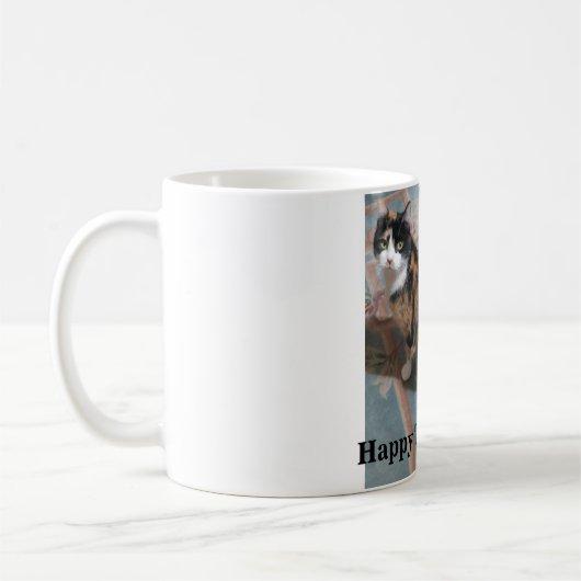 Joyeux Tortie Mardi Mug (Gauche)