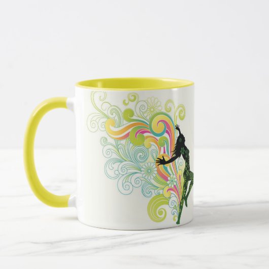 Joyeux tourbillon Mug (Gauche)
