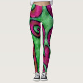 Joyeux tourbillons - Leggings (Devant)